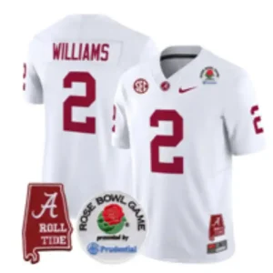 Alabama Crimson Tide #2 Ryan Williams White Jersey