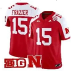 Nebraska Cornhuskers #15 Tommie Frazier Red Alternate Jersey
